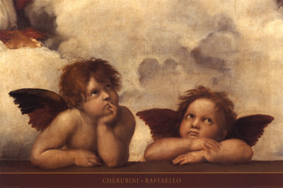 Raphael Sistine Madonna Detail